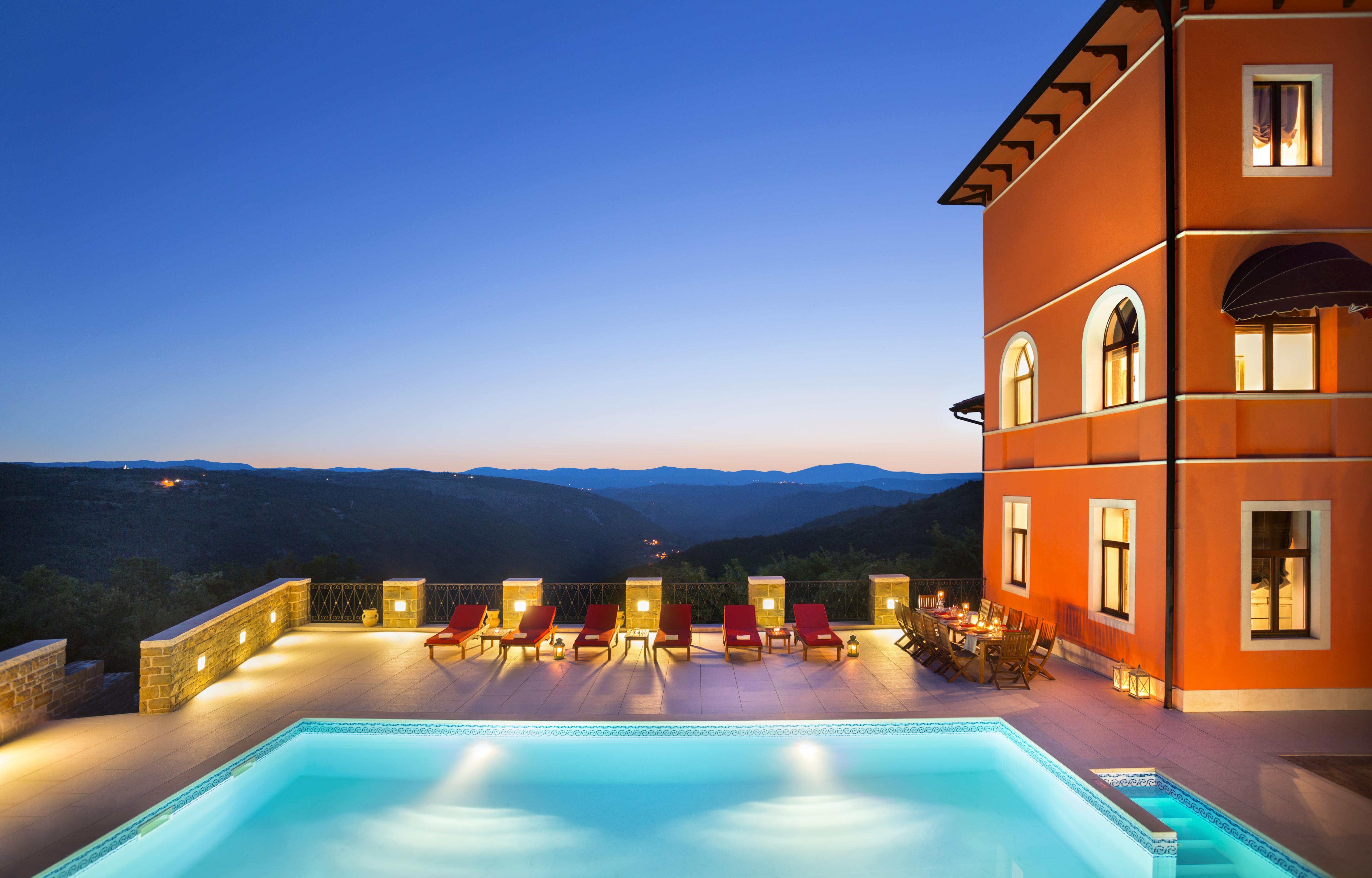 Palazzo Angelica B&B Adults Only Oprtalj Exteriér fotografie