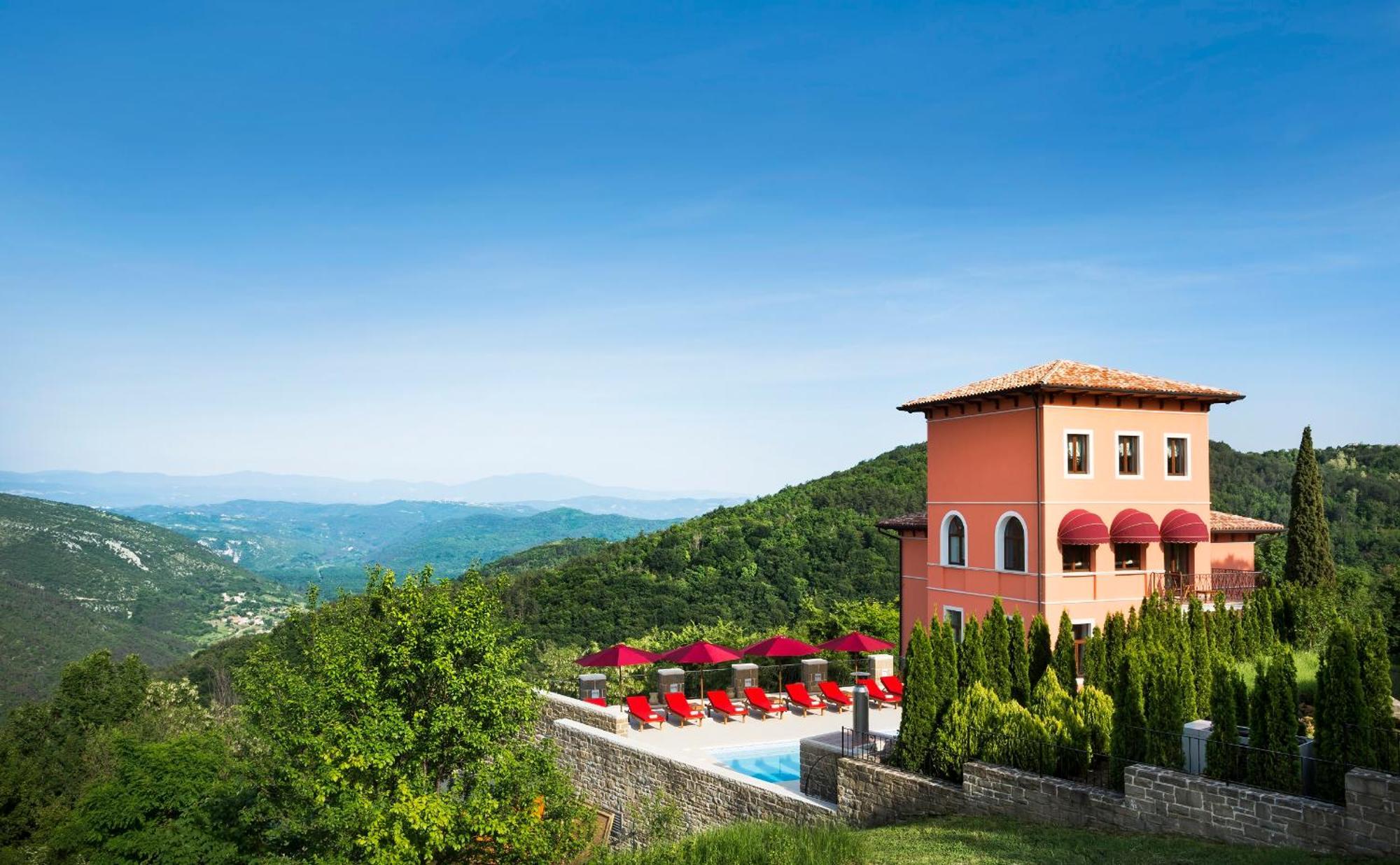 Palazzo Angelica B&B Adults Only Oprtalj Exteriér fotografie